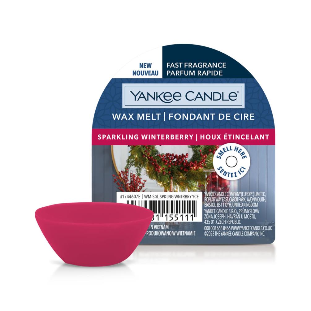 Yankee Candle Sparkling Winterberry Wax Melt £1.62